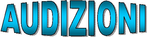 AUDIZIONI