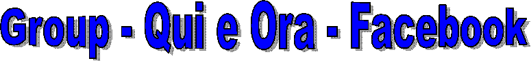 Group - Qui e Ora - Facebook