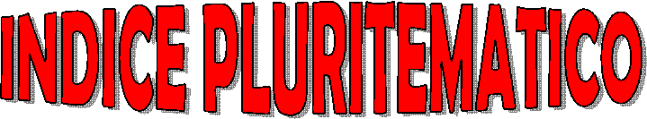 INDICE PLURITEMATICO